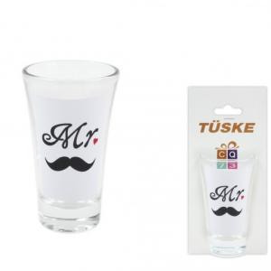 Pálinkás pohár Mr. 9cm