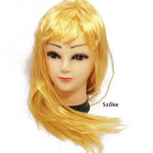 Paróka, hosszú, egyenes, szõke