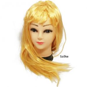 Paróka, hosszú, egyenes, szõke