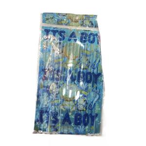 Party függöny,Its a boy, világos kék, 100 X 200 cm