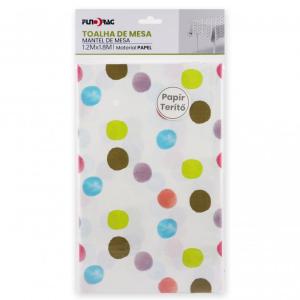 Party terítő pöttyös 120x180cm