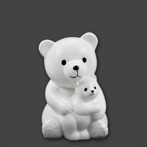 Persely jegesmaci kicsinyével 15cm