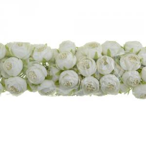 Pick selyemvirág csokor 12cm fehér