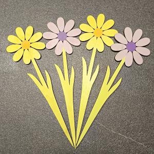 Pick virág fa 23x7cm választható színben 1db