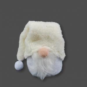 Plüss manó fehér fiú/lány 11cm