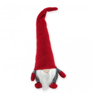 Plüss manó figura piros/szürke 40cm 631695