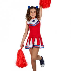 Pompom lány jelmez, 7-9 éveseknek