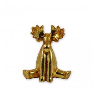 Rénszarvas figura arany 10cm 499837
