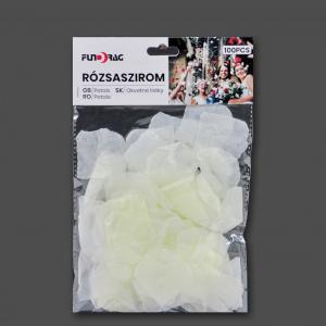 Rózsaszirom krémszínű 100db