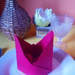 Séf sapka hajtogatott szalvéta Tissue