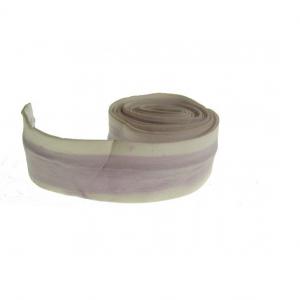 Szalag gumi drótos 165cm lila/fehér