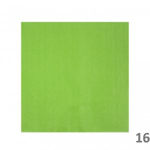 Szalvéta zöld 16db 2 rétegű 33cm