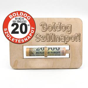 Születésnapi Pénzátadó - 20. Boldog Szülinapot - Születésnapi Ajándék