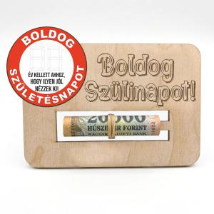 Születésnapi Pénzátadó - Írható Boldog Szülinapot - Születésnapi Ajándék