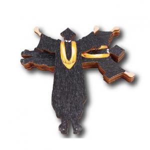 Tábla fa BALLAGÓ FIÚ 11*7cm HÁTTAL LV