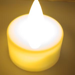 Teamécses 2 cm led melegfényű