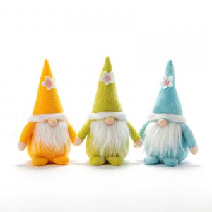 Textil dekoráció - manó - 20 x 11 x 9 cm - 3 féle