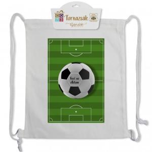 Tornazsák Foci az életem 35x40cm
