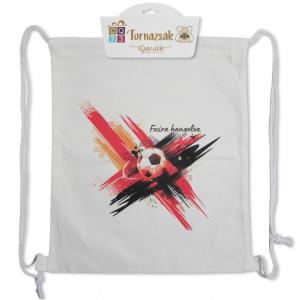 Tornazsák Focira hangolva 35x40cm