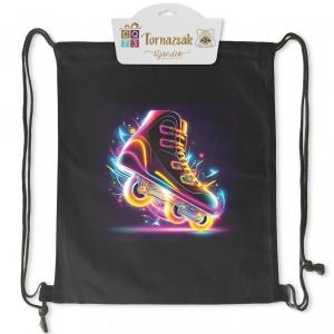 Tornazsák Görkori fekete 35x40cm