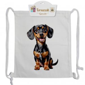 Tornazsák Tacskós 35x40cm