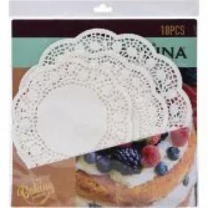 Tortaalap papír fehér csipkés 1 db választható méretek
