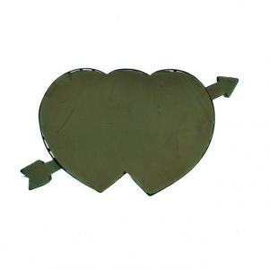 Tűzőhab autocorso vizes dupla szív D 60 cm zst