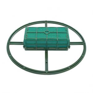 Tűzőhab koszorú alappal D44