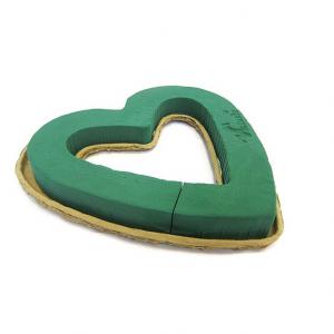 Tűzőhab szív forma nyitott BIO 39cm s/2