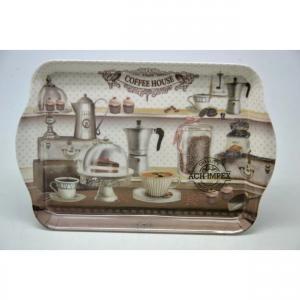 Uzsonnás tálca 21x14,3x2cm kávéház