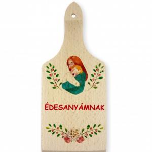 Vágódeszka Édesanyámnak Anyák napja 10x25cm