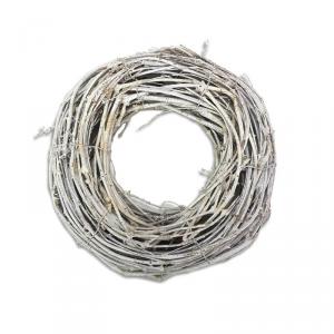 Vessző koszorú dekoráció 24cm