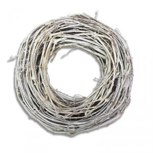 Vessző koszorú dekoráció 30cm