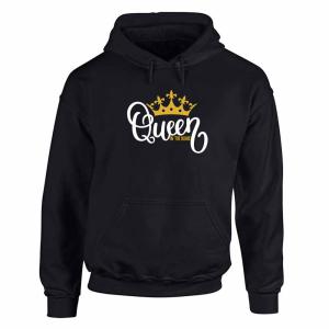 Vicces Pulóver - Queen 3XL fekete