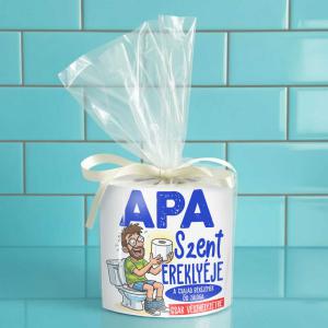 Vicces WC Papír – Apa Szent Ereklyéje - Vicces Ajándék Apáknak