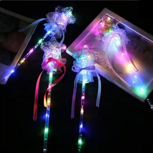 Villogó csillag, pálcán