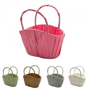 VIRÁGKOSÁR 1/72 21x12x21 cm 5 SZÍNBEN