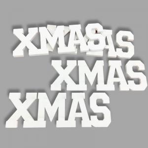 Xmas felirat fehér 15cm 1db