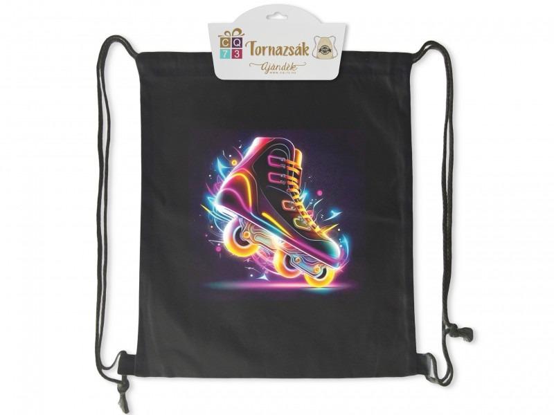 Tornazsák Görkori fekete 35x40cm