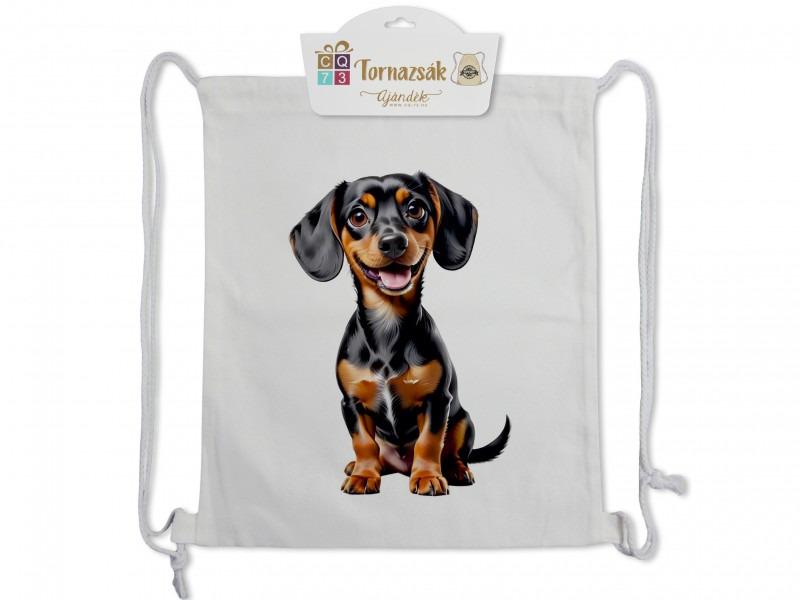 Tornazsák Tacskós 35x40cm