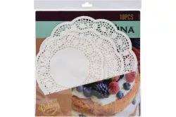 Tortaalap papír fehér csipkés 1 db választható méretek