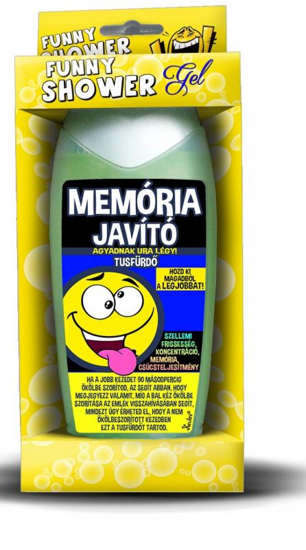 Tusfürdő 300 ml - Memória javító tusfürdő – Vicces ajándék