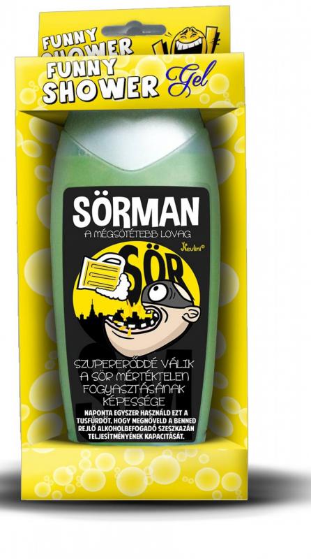 Tusfürdő 300 ml - Sörman – Vicces ajándék