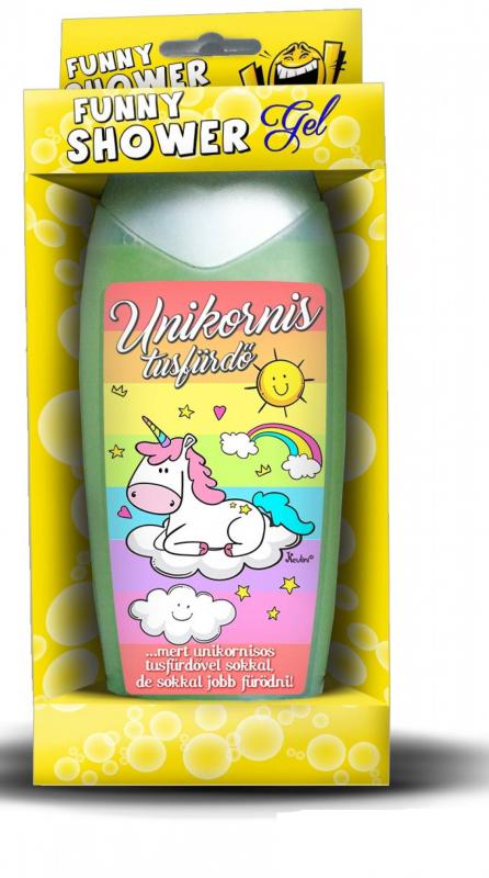 Tusfürdő 300 ml - Unikornis tusfürdő – Unikornis ajándék