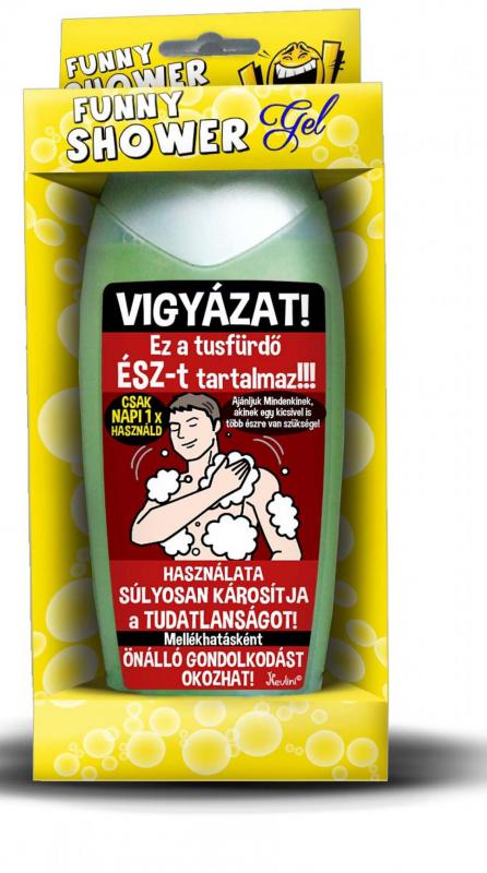 Tusfürdő 300 ml - Vigyázat ÉSZ-t tartalmaz – Vicces ajándék