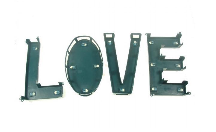 Tűzőhabtartó autocorso LOVE s/4 részből áll