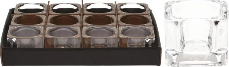 Üveg teamécses tartó 4 cm/db