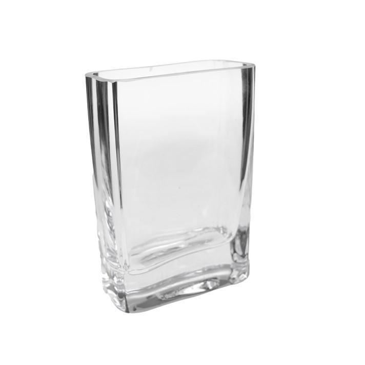 Üveg váza 5x10 H15