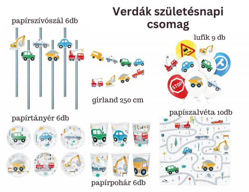 Verdák csomagajánlat születésnapra