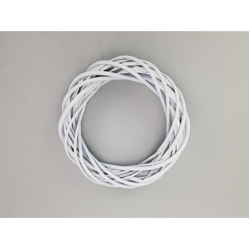 Vessző koszorú pasztell lila 20cm